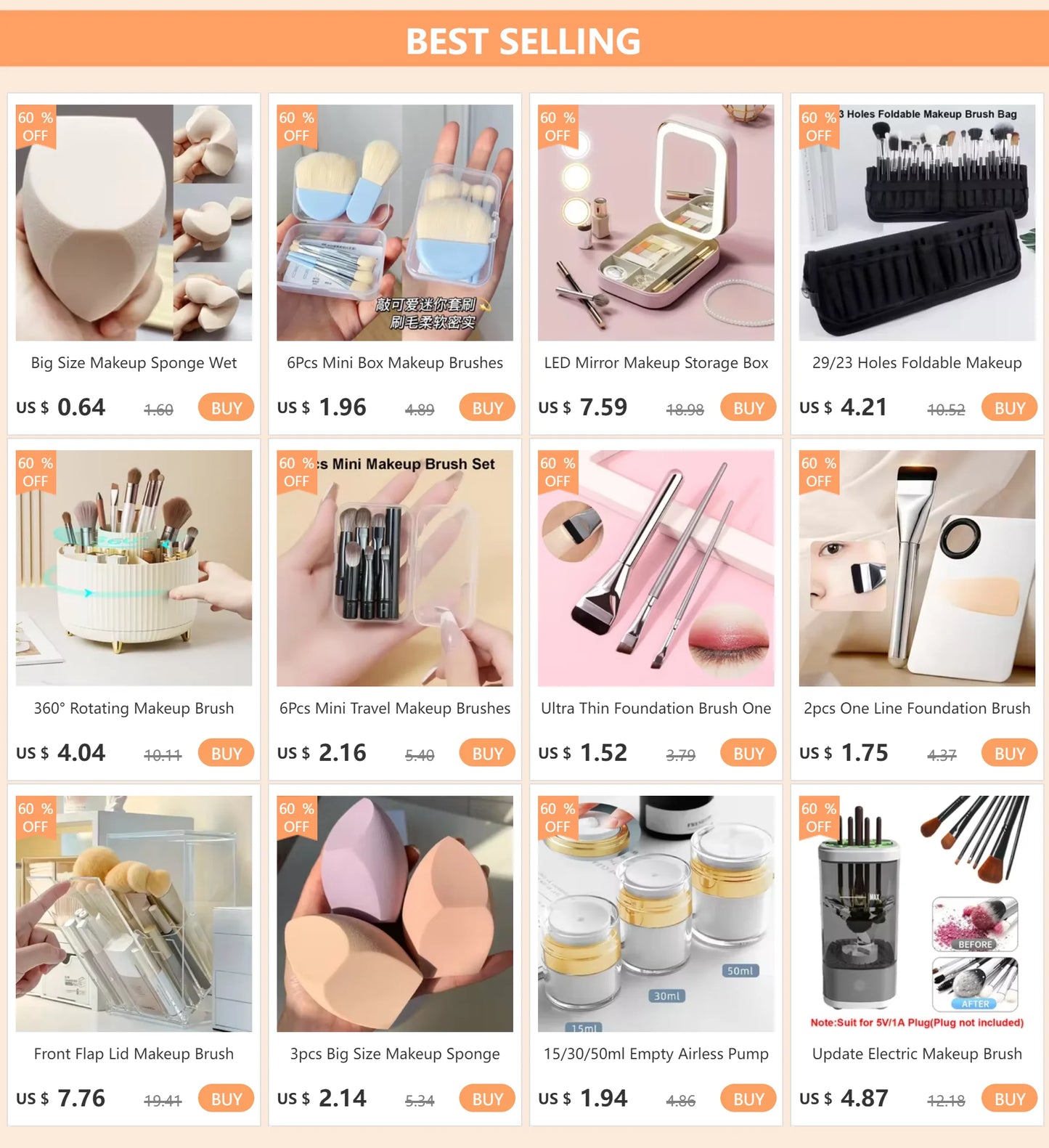 Foundation Concealer Makeup Brushes Beveled Seamless Dark Circle Liquid Cream Cosmetics Contour Brush Face Detail Makeup Tools